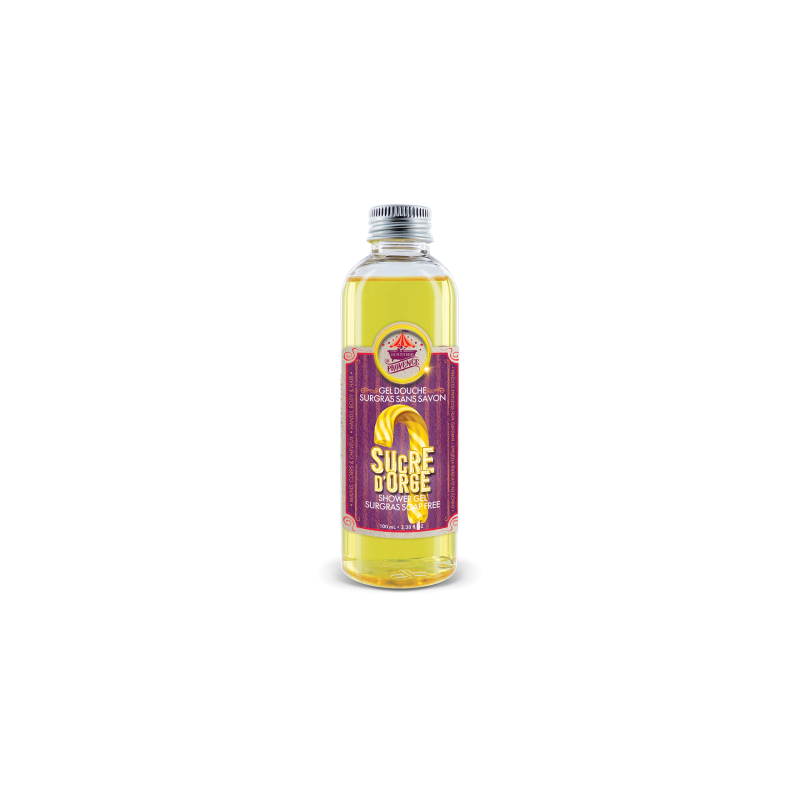 Surgras Shower Gel Without Soap - Barley Sugar - Les Petits Bains de Provence - 100ml