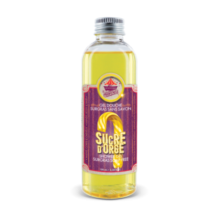 Surgras Shower Gel Without Soap - Barley Sugar - Les Petits Bains de Provence - 100ml