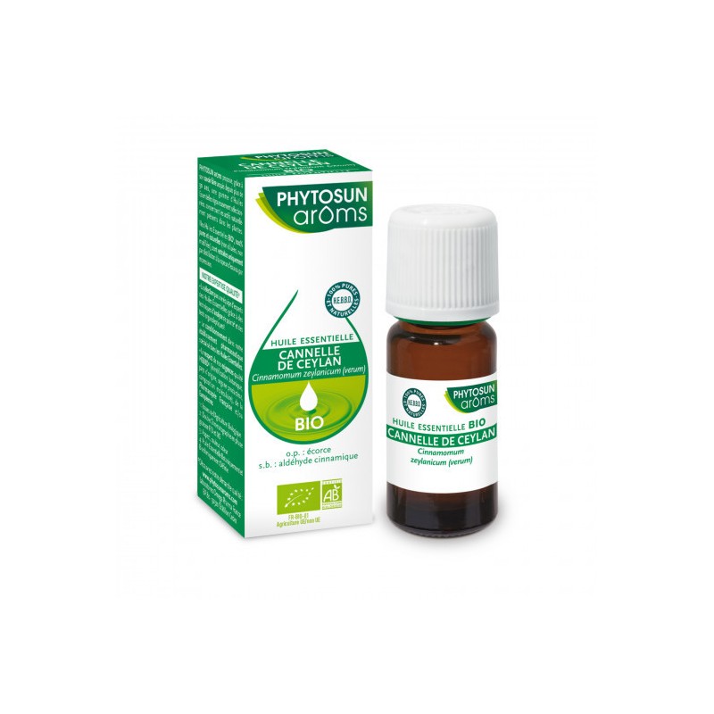 Huile Essentielle - Cannelle de Ceylan - PhystonSun Aroms - 5ml