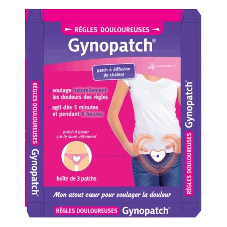 Gynopatch - Heat Delivery Patch - Box of 3 Patches
