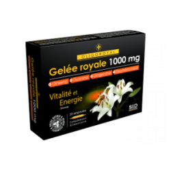 Gelée Royale - 1000mg - Oligoroyal - 5G - S.I.D. Nutrition - 20 Ampoules de 10ml