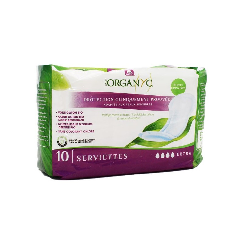  Organyc coton Serviette Bladder weakness Extra 