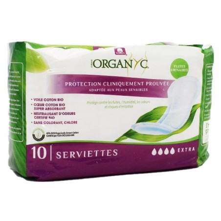  Organyc coton Serviette Bladder weakness Extra 