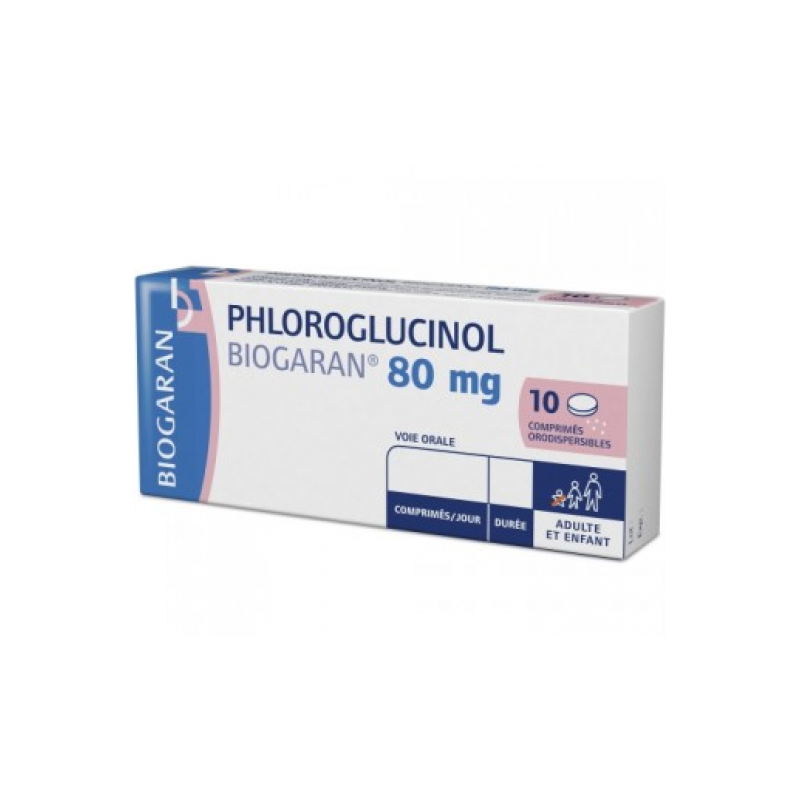 Phloroglucinol 80mg Biogaran, Douleurs Spasmodiques, 10 Lyophilisats Oraux - Biogaran