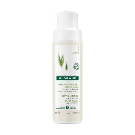 Shampooing Sec - Lait d'Avoine - Klorane - 50g