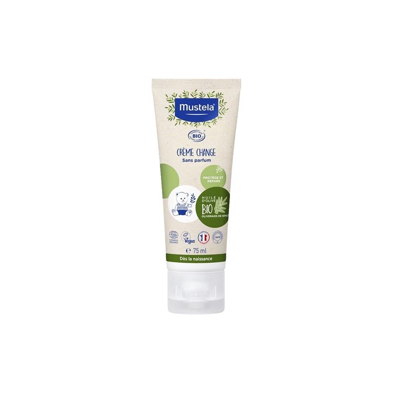 Crème Change - Bio - Sans Parfum - Mustela - 75ml