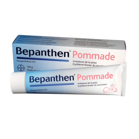 Pommade Bépanthen - Irritations de la Peau / Erythème Fessier - 100g