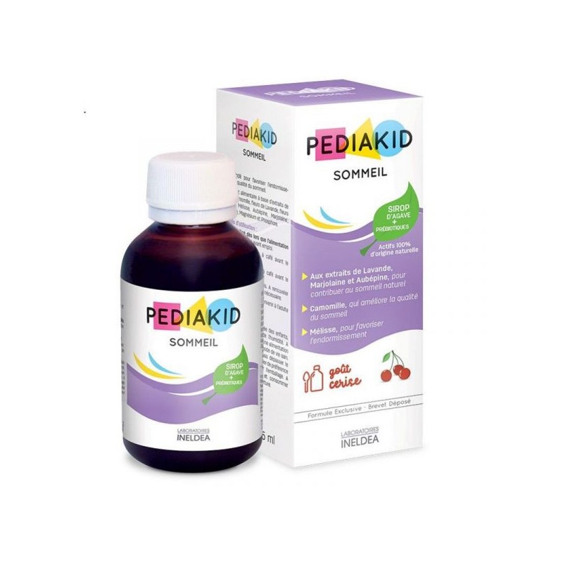 Sirop d'Agave & Prébiotiques - Sommeil - Enfants - Pediakid - 125ml