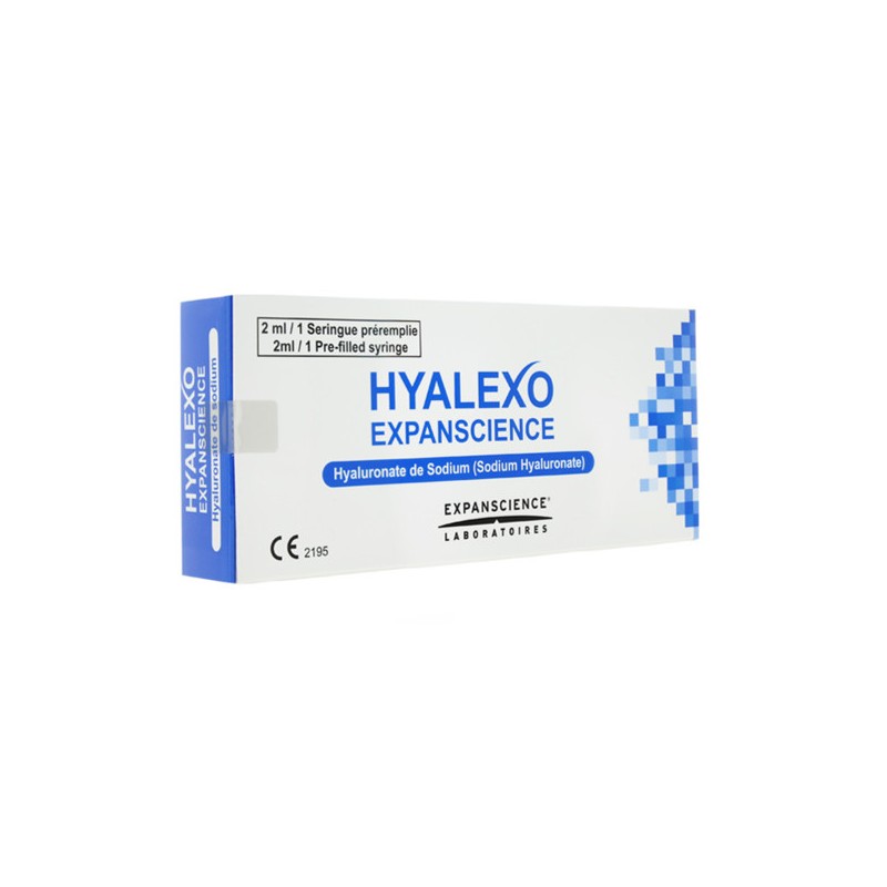 Hyalexo - Hyaluronate de Sodium - 2ml / 1 seringue préremplie