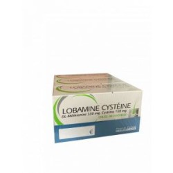 Lobamine-Cystéine - Chute des cheveux , 120 Gélules x 3