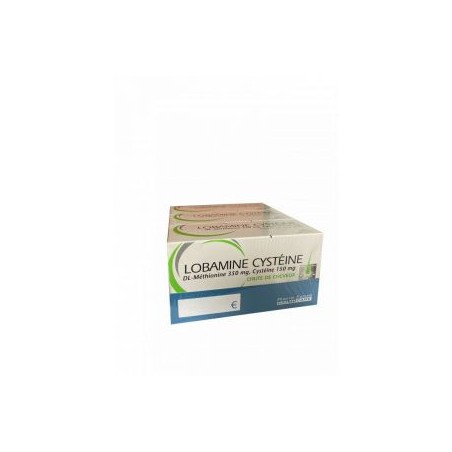 Pierre Fabre: Lobamine-Cysteine Anti-Hair Loss Capsules – Pack of 120 x3