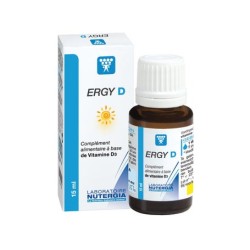  ErgyD solution buvable - Nutergia - 15ml Nutergia