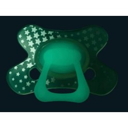  Sucette Natural - Glow In the Dark - Difrax - + 12 Mois - Difrax