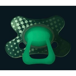 Sucette Natural - Glow In The Dark - Difrax - +18 Mois - Difrax