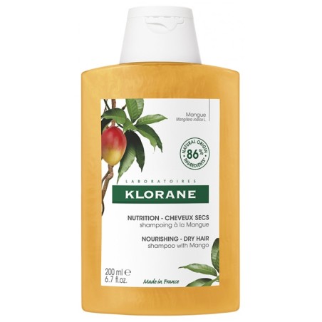 Mango Butter Shampoo - Dry Hair - Klorane - 200 ml Klorane