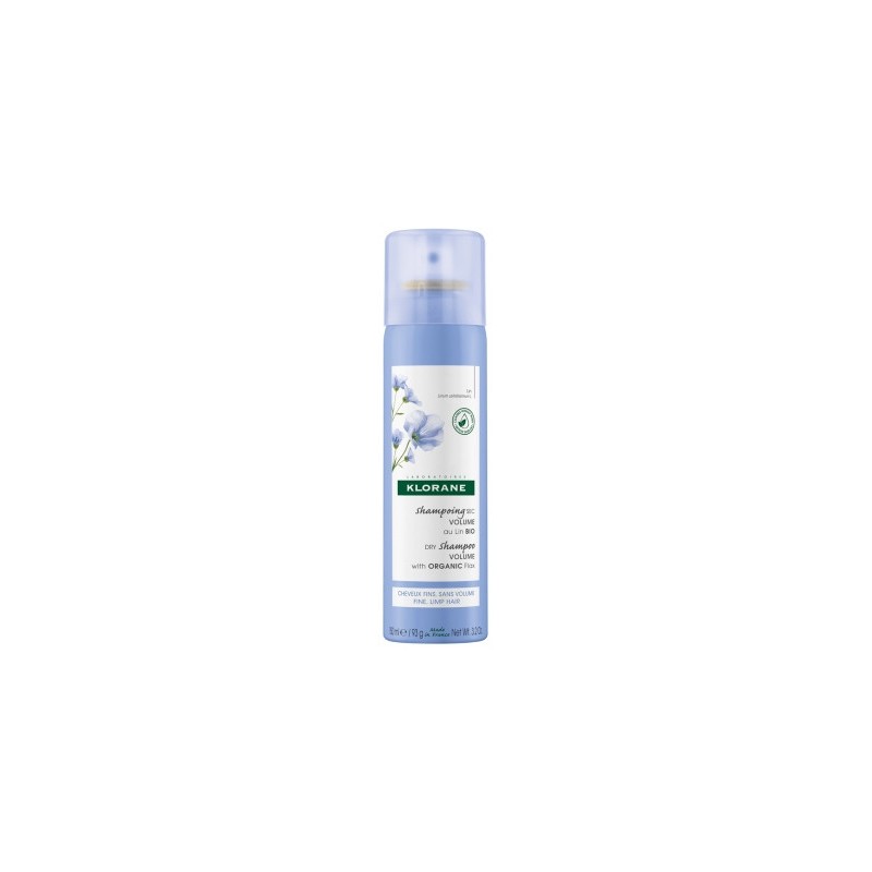 Shampooing Sec au Lin - Cheveux Fins - Klorane - 150 ml