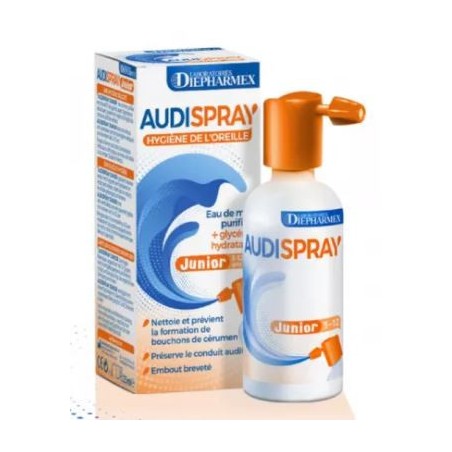 Hygiène de L'Oreille Audispray Junior Spray, Flacon de 25ml