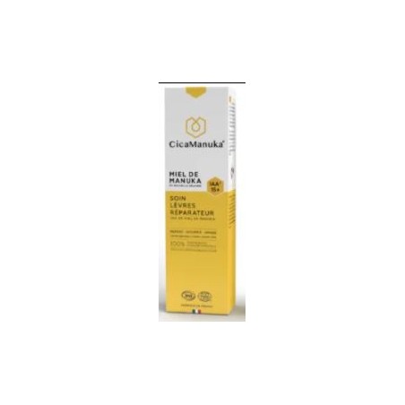 CicaManuka - Soin Lèvres Réparateur - Miel de Manuka - 15 ml
