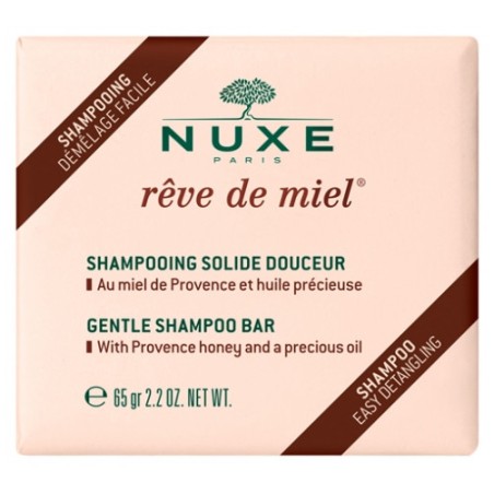 Gentle Solid Shampoo - Honey Dream - Nuxe - 65g