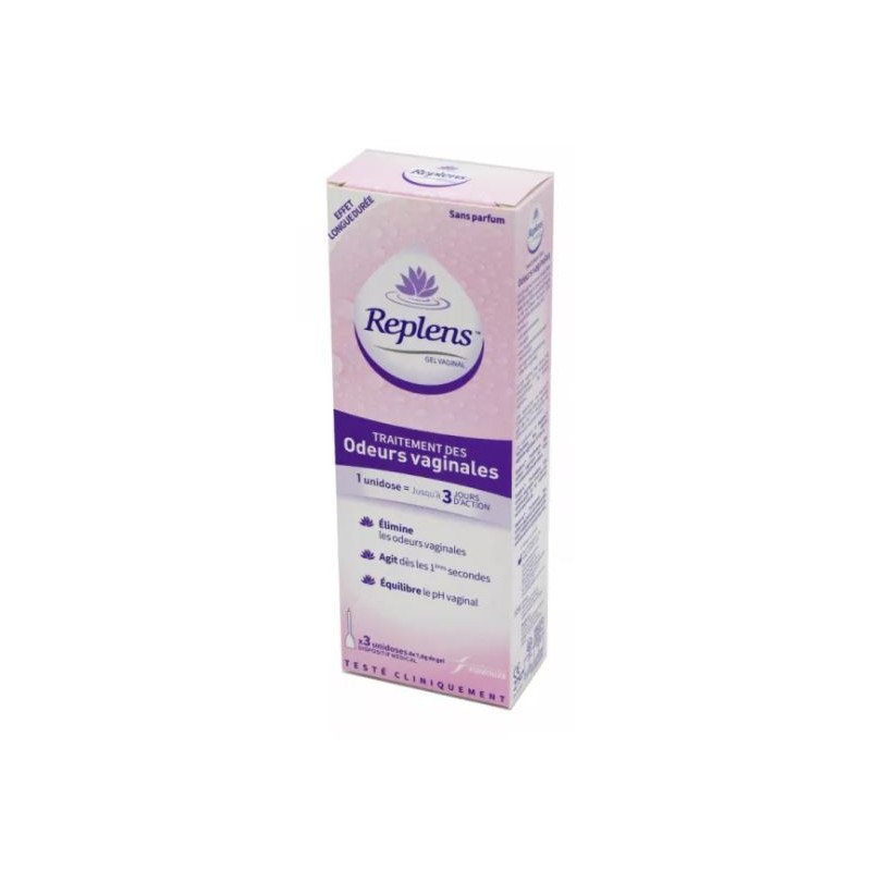 Traitement des Odeurs Vaginales - Replens - 3 unidoses