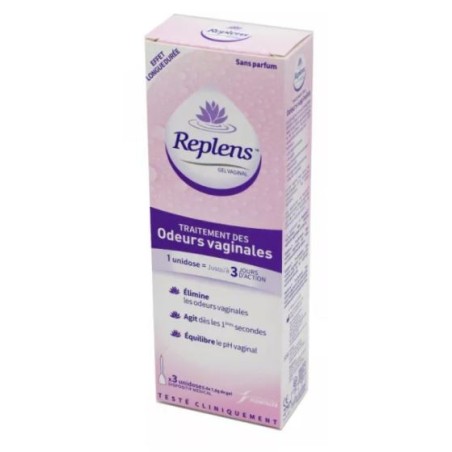 Traitement des Odeurs Vaginales - Replens - 3 unidoses