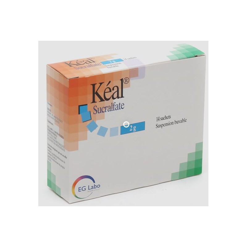 Kéal Gé 2g Sucralfate Suspension Buvable , 14 Sachets