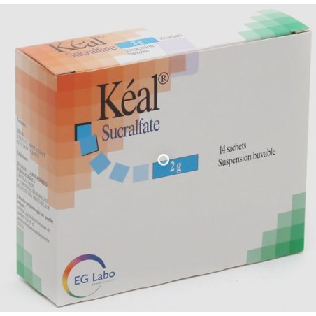 Kéal Gé 2g Sucralfate drinkable solution, 14 Sachets Kéal Gé