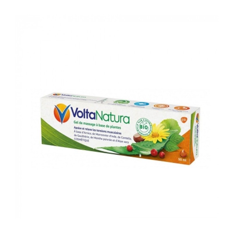 Voltanatura, plant-based massage gel Bio tube 50ml