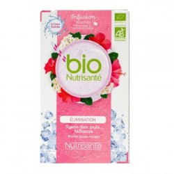 Fresh Water Organic Infusion, Elimination, Nutrisanté, 20 Sachets
