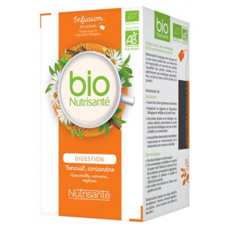 Infusion Bio Digestion Nutrisanté, 20 Sachets