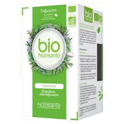  Infusion Bio Romarin - Nutrisante - 20 Sachets - Nutrisanté
