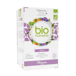Organic Infusion Relax Nutrisanté 20 sachets