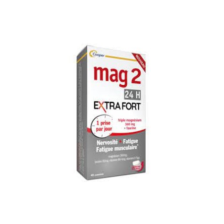 Mag 2 Magnesium 24H Extra Strength - 1 Take Per Day - 45 Tablets