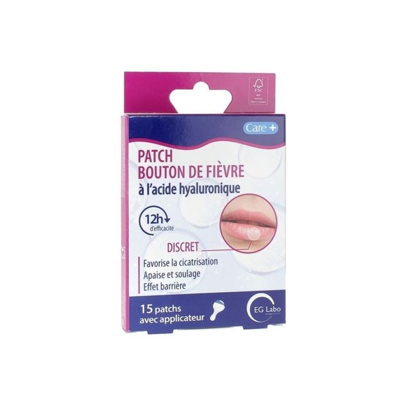 Fever Button Patch - Hyaluronic Acid - EG Labo - 15 Patches