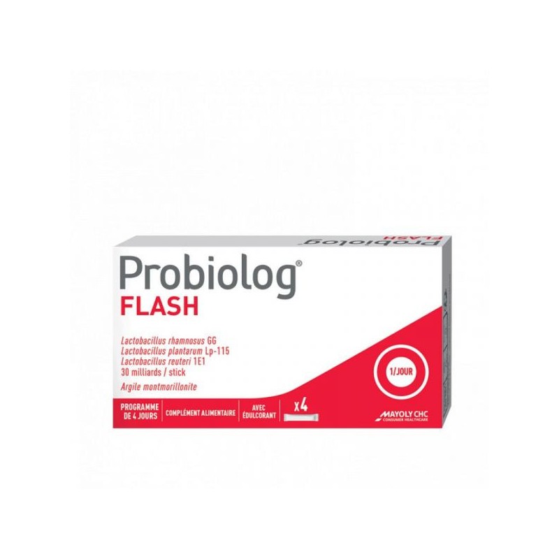 Probiolog Flash - Food supplement - 4 Sticks