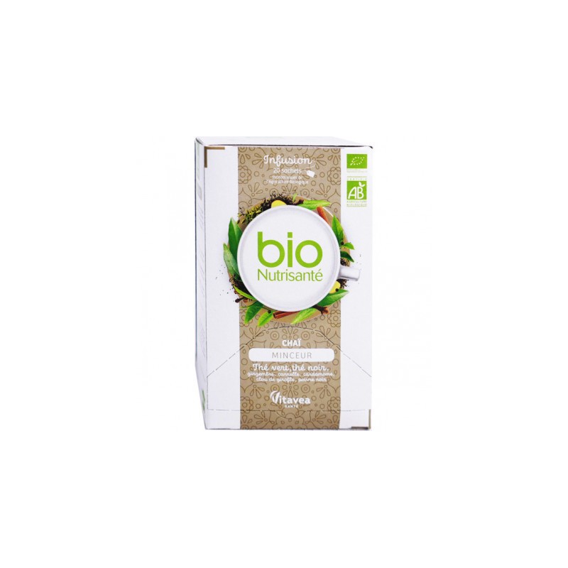 Infusion Bio Chaï Minceur Nutrisanté 20 sachets