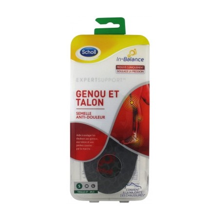 Scholl - Semelle anti-douleur - Genou & Talon - 1 paire - Scholl