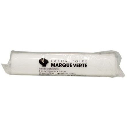 Bande Extensible - 4 m x 15 cm à l'étirage - Marque Verte