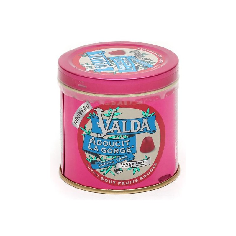 Valda - Adoucit la Gorge - Fruits Rouges - 140 g