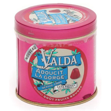 Valda - Adoucit la Gorge - Fruits Rouges - 140 g