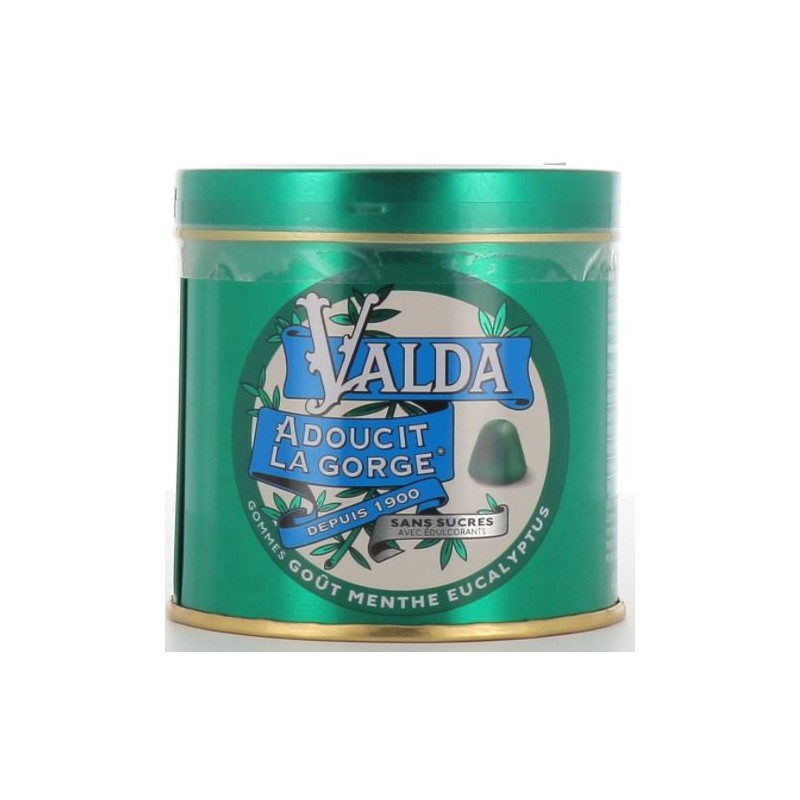 Valda - Mint & Eucalyptus Taste - Sugar Free - 160 g