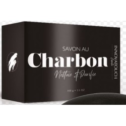 Charcoal Soap - Cleanses & Purifies - Innovatouch - 100g Innovatouch