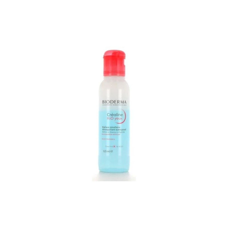 Créaline H2O Yeux - Biphase Micellaire Démaquillant - Bioderma - 125 ml