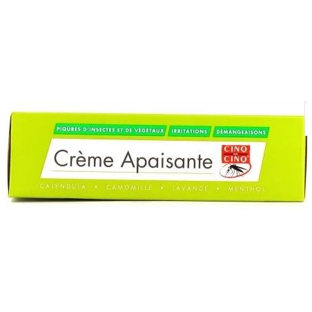 Crème Apaisante - Piqûres d'insectes - Démangeaisons - Cinq sur Cinq - 40g