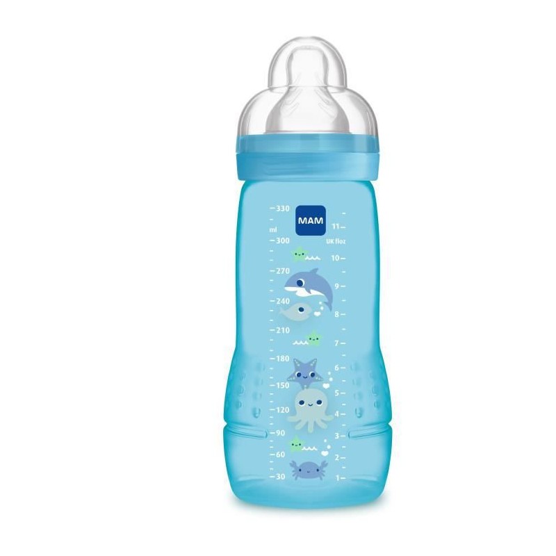 Biberon Easy Active - Mam - Bleu - 330ml