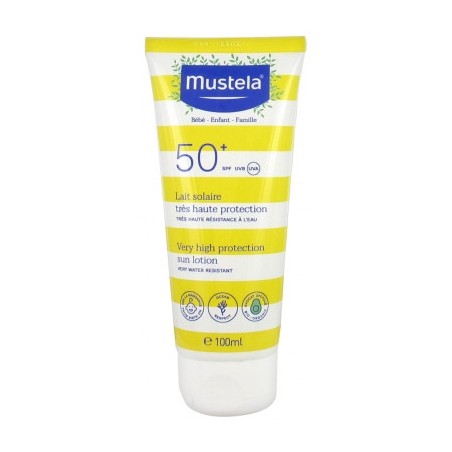 Lait Solaire Très Haute Protection SPF50+ - Mustela - 100 ml