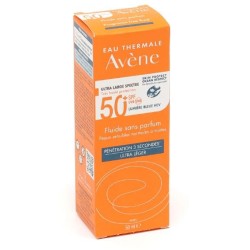 Very High Protection Fluid - Without Perfume 50+ - Thermal Spring Water Avene - 50 ml Avène