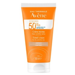 Crème Solaire Teintée - Très Haute Protection - SPF 50 - Avène - 50 ml - Avène