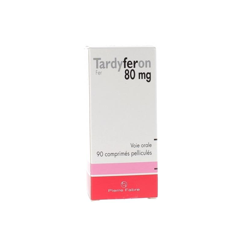 Tardyferon 80 mg, Fer, 90 Comprimés Enrobés