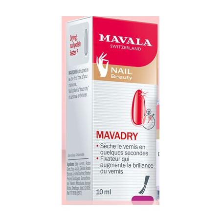 Mavadry - Sèche Vernis - Fixateur - Mavala - 10 ml